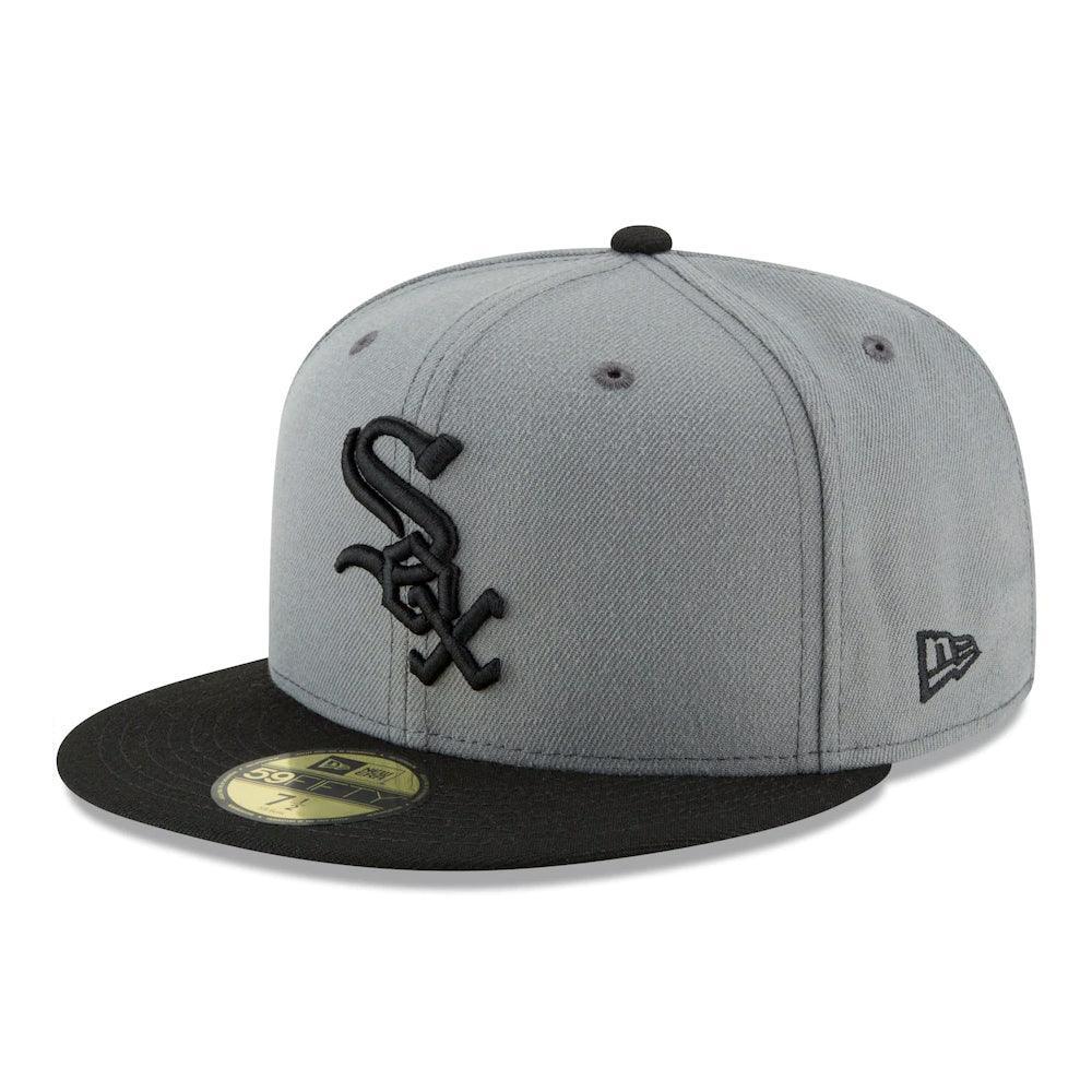 Chicago White Sox 2Tone Gray 5950 Fitted Cap 7 3/4
