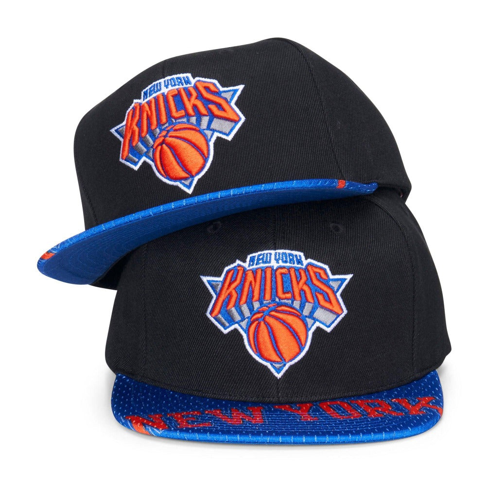Mitchell & Ness Black New York Knicks Black History Month Snapback Hat