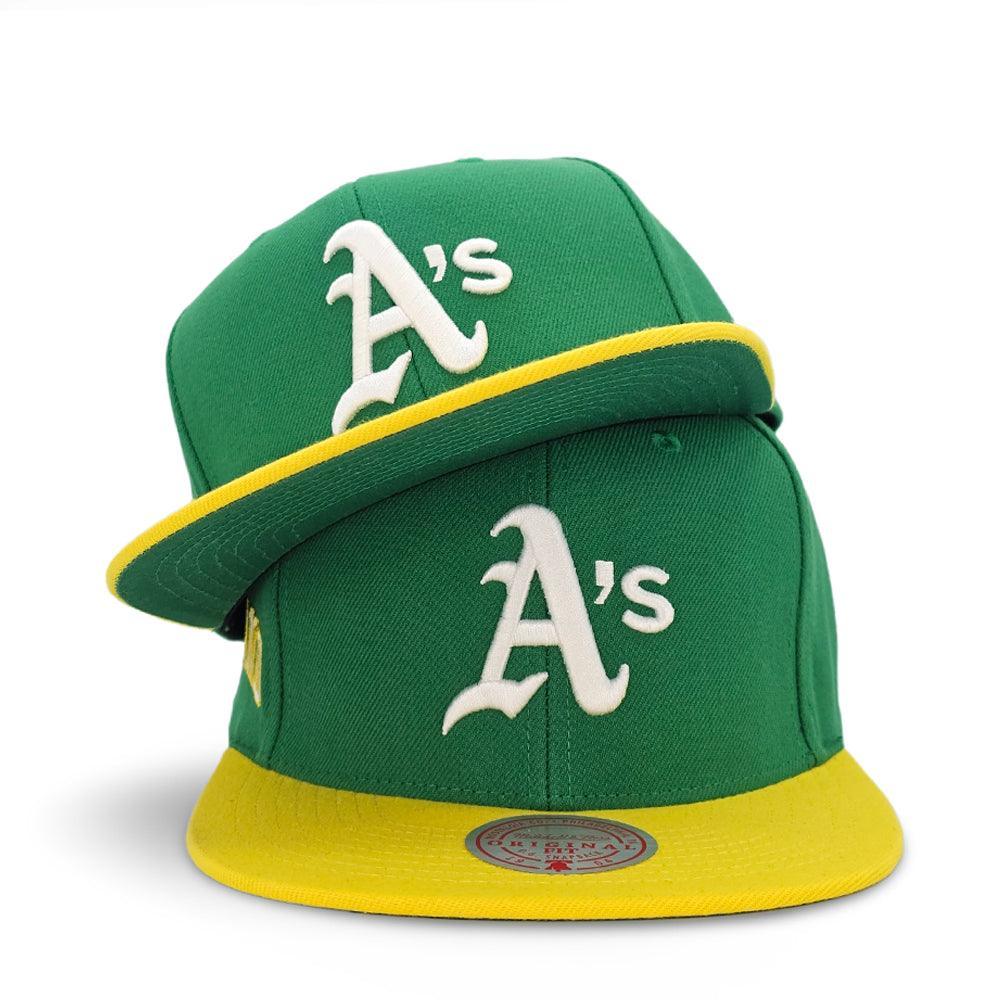 Men's Oakland Athletics Mitchell & Ness Gray Cooperstown Collection Away  Snapback Hat