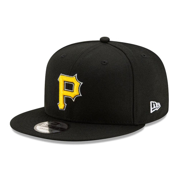 Pittsburgh Pirates New Era Team Color 9FIFTY Snapback Hat - Black - Triple Play Caps