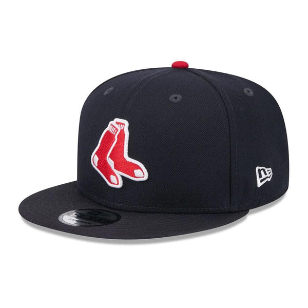 Boston Red Sox New Era Team Color 9FIFTY Snapback Hat - Navy