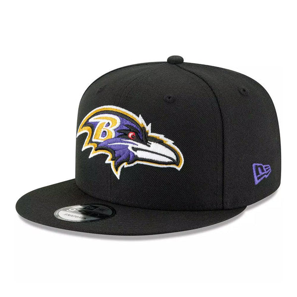 Baltimore Ravens New Era Basic 9FIFTY Snapback Hat - Black - Triple Play Caps