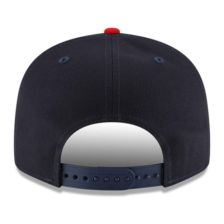 Los Angeles Angels New Era Team Color 9FIFTY Snapback Hat - Navy/Red - Triple Play Caps