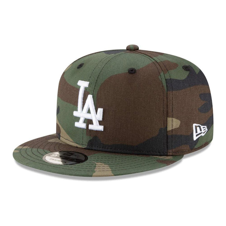 Los Angeles Dodgers New Era Camo Basic 9FIFTY Snapback Hat - Triple Play Caps