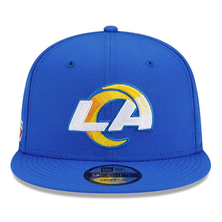 Los Angeles Rams New Era 1990 Pro Bowl Side Patch 9FIFTY Snapback Hat -Royal - Triple Play Caps