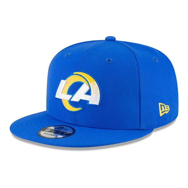 Los Angeles Rams New Era Basic 9FIFTY Snapback Hat - Royal - Triple Play Caps