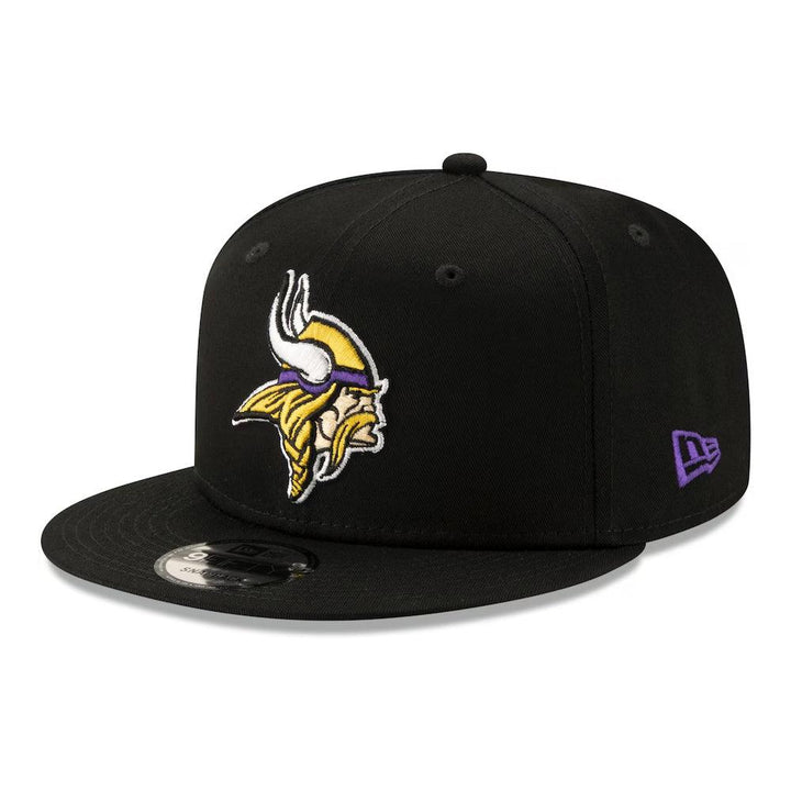 Minnesota Vikings New Era Basic 9FIFTY Snapback Hat - Black - Triple Play Caps