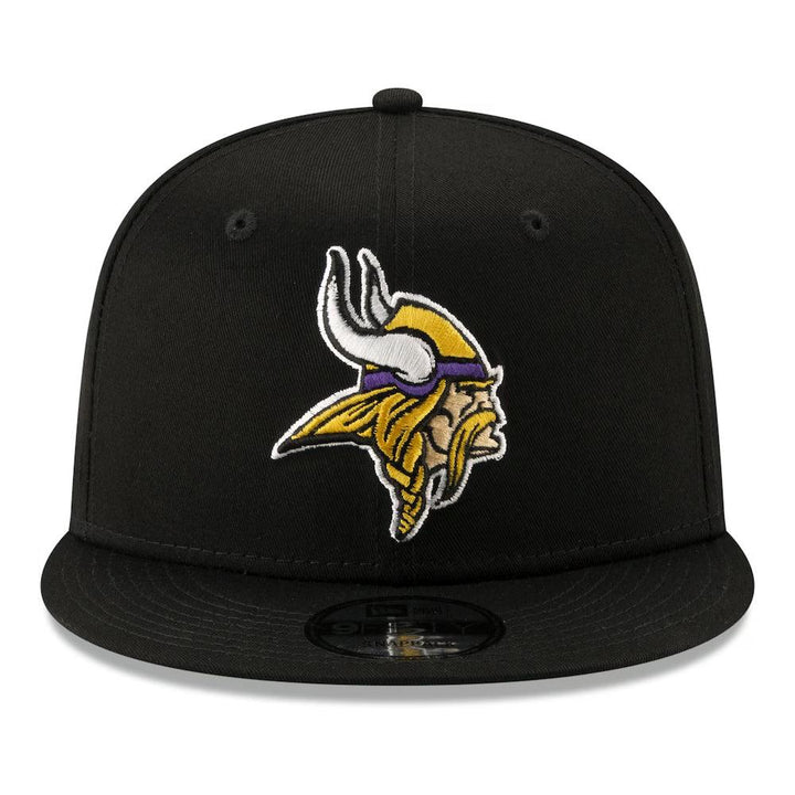 Minnesota Vikings New Era Basic 9FIFTY Snapback Hat - Black - Triple Play Caps