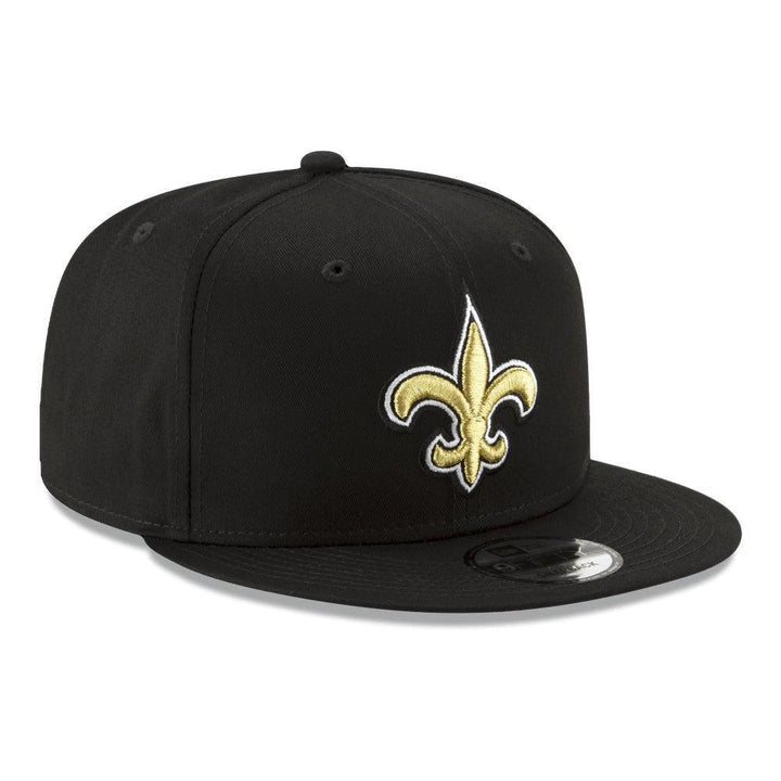 New Orleans Saints New Era Basic 9FIFTY Snapback Hat - Black - Triple Play Caps