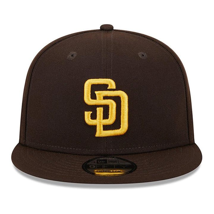 San Diego Padres New Era 2016 All Star Game Side Patch 9FIFTY Snapback Hat - Brown - Triple Play Caps