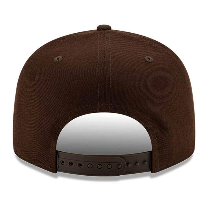 San Diego Padres New Era Team Color 9FIFTY Snapback Hat - Brown - Triple Play Caps