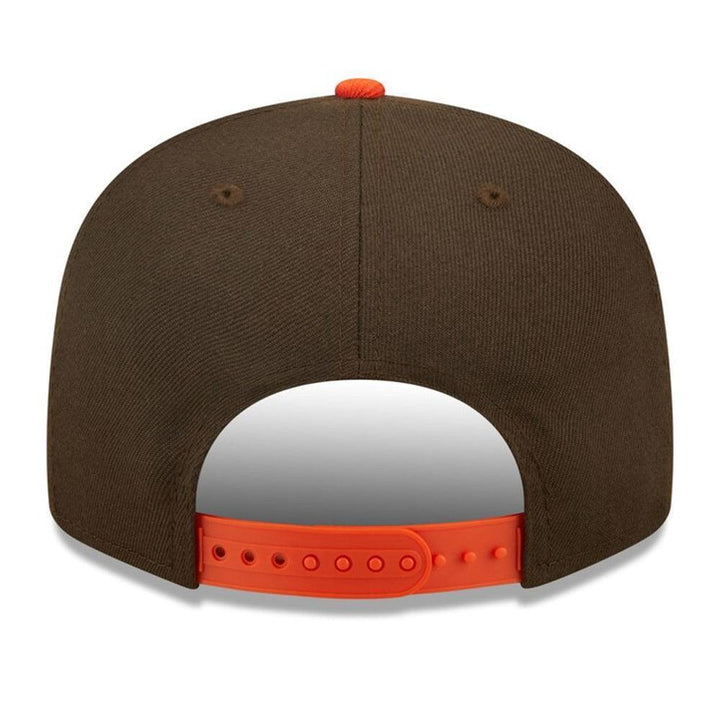 San Diego Padres New Era Team Color 9FIFTY Snapback Hat - Brown/Orange - Triple Play Caps