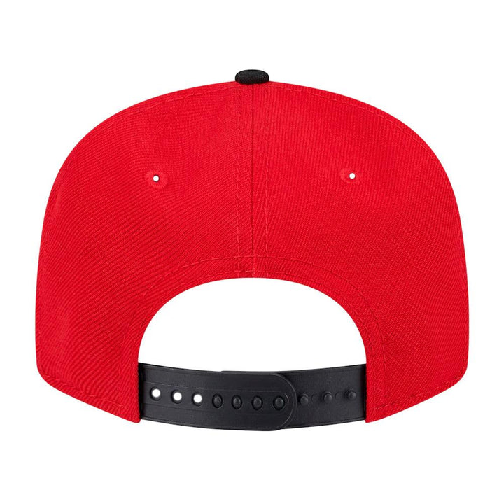 San Francisco 49ers New Era 2-Tone Basic 9FIFTY Snapback Hat - Scarlet/Black - Triple Play Caps