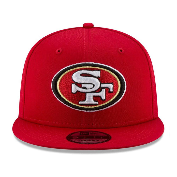 San Francisco 49ers New Era Super Bowl LVIII Side Patch 9FIFTY Snapback Hat - Scarlet - Triple Play Caps