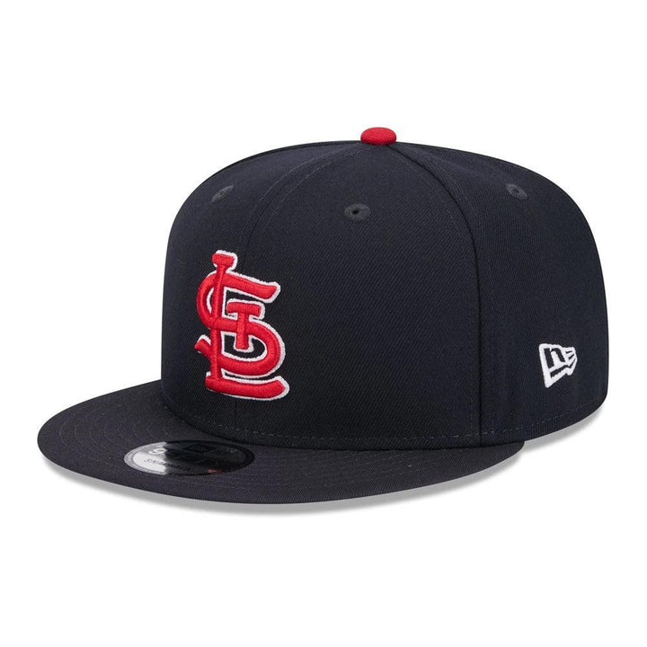 St. Louis Cardinals New Era Team Color 9FIFTY Snapback Hat - Navy - Triple Play Caps