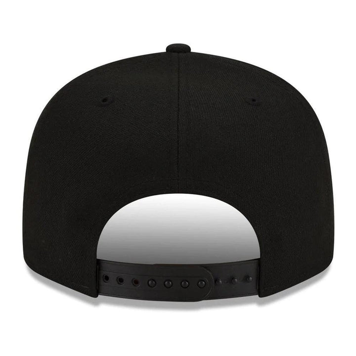 Las Vegas Raiders New Era Super Bowl XVIIII Side Patch 9FIFTY Snapback Hat - Black - Triple Play Caps