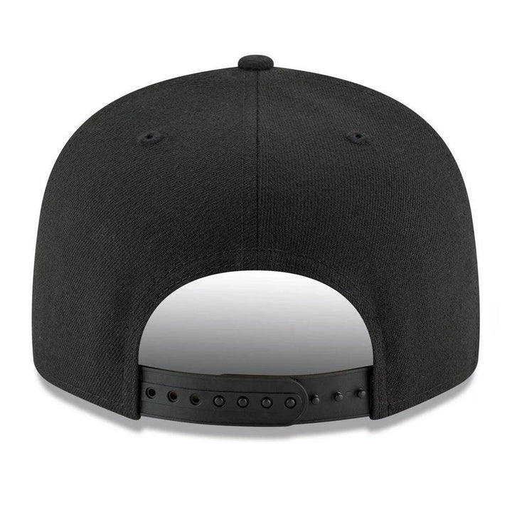 Tampa Bay Rays New Era Black on Black 9FIFTY Snapback Hat - Black - Triple Play Caps